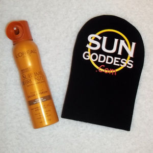 Brand New Sun Goddess Black Sunless Tanning Mitt